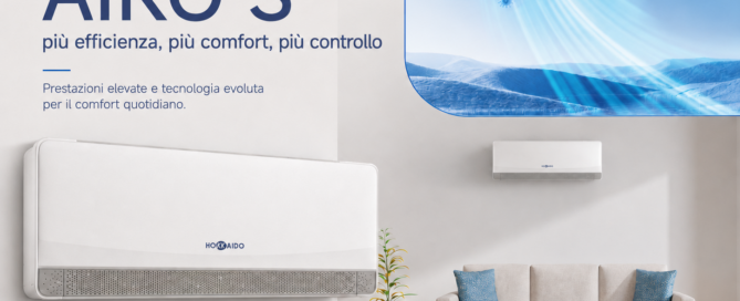 AIKO S Hokkaido | efficienza A+++ per il comfort di ogni giorno